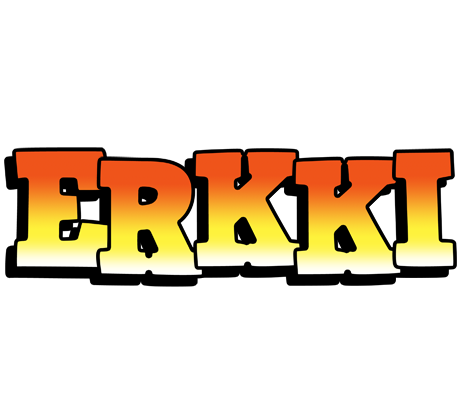 Erkki sunset logo