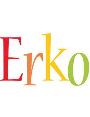 Erko birthday logo