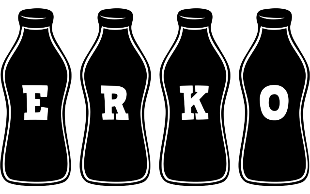 Erko bottle logo
