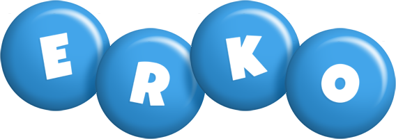 Erko candy-blue logo