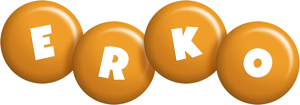 Erko candy-orange logo