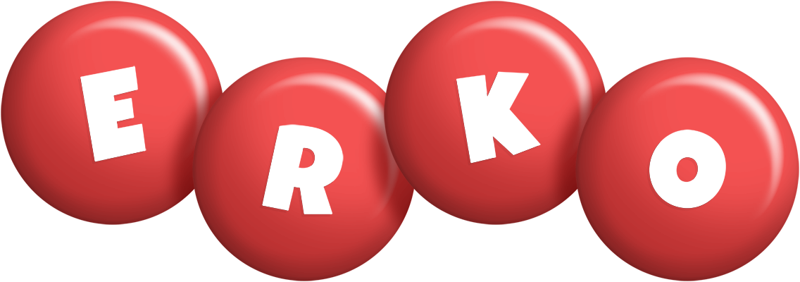 Erko candy-red logo