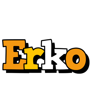 Erko cartoon logo