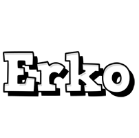 Erko snowing logo