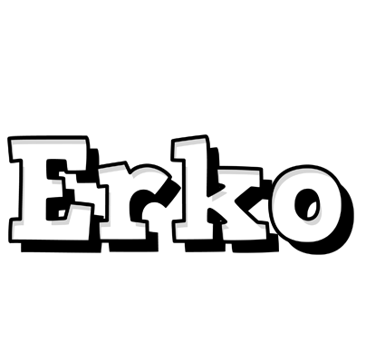Erko snowing logo