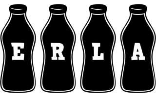 Erla bottle logo