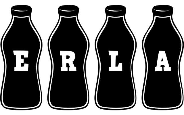 Erla bottle logo