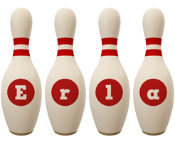 Erla bowling-pin logo