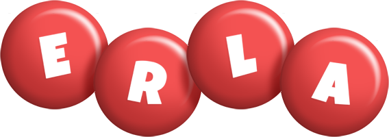 Erla candy-red logo