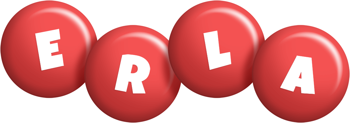 Erla candy-red logo