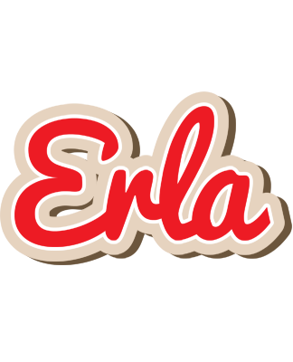 Erla chocolate logo
