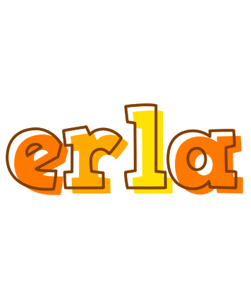 Erla desert logo