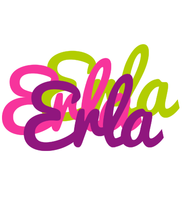 Erla flowers logo