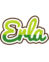 Erla golfing logo