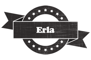 Erla grunge logo