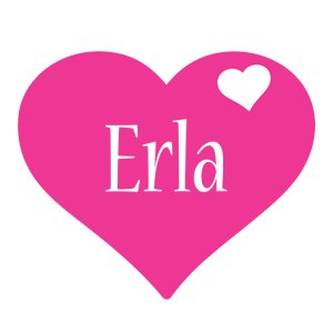 Erla love-heart logo