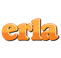 Erla orange logo