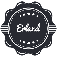 Erland badge logo