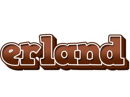 Erland brownie logo