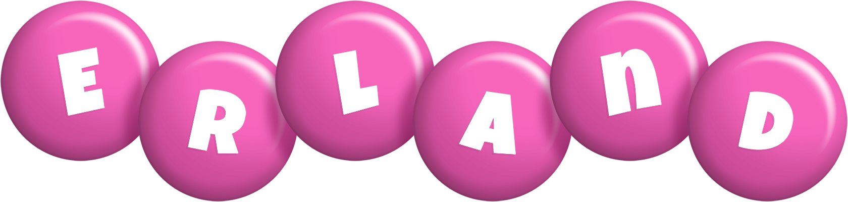 Erland candy-pink logo