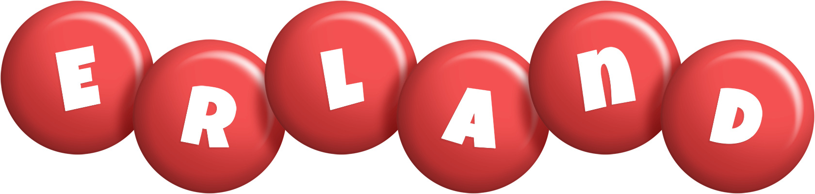 Erland candy-red logo