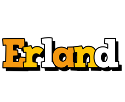 Erland cartoon logo