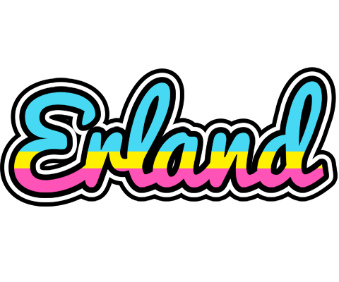 Erland circus logo