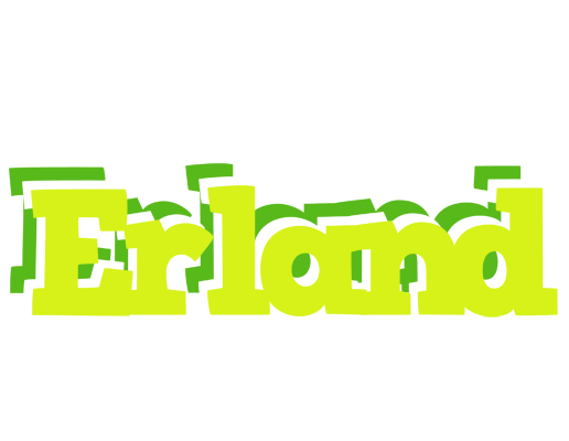 Erland citrus logo