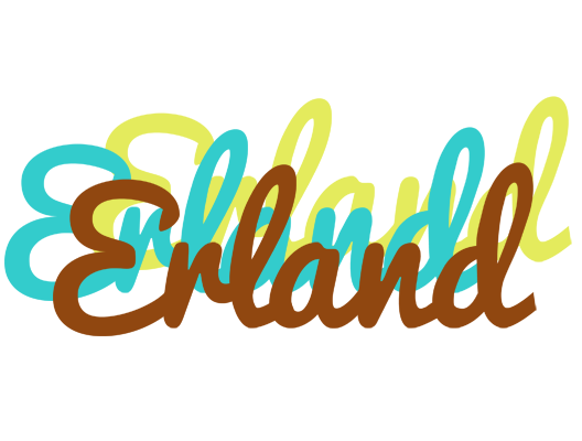 Erland cupcake logo
