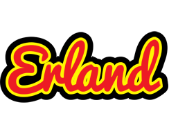 Erland fireman logo