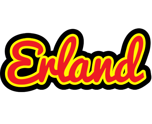 Erland fireman logo