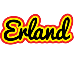 Erland flaming logo