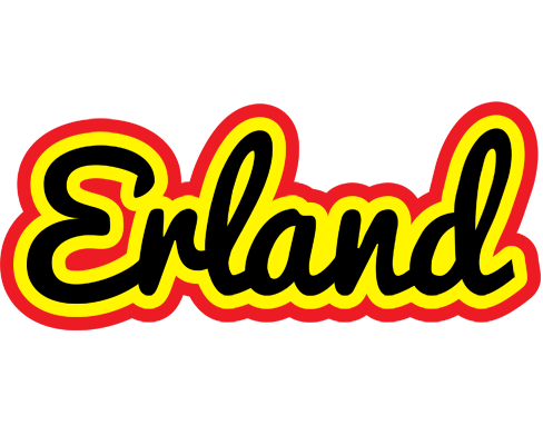 Erland flaming logo