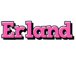 Erland girlish logo