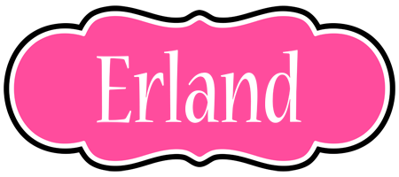 Erland invitation logo