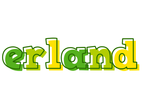 Erland juice logo
