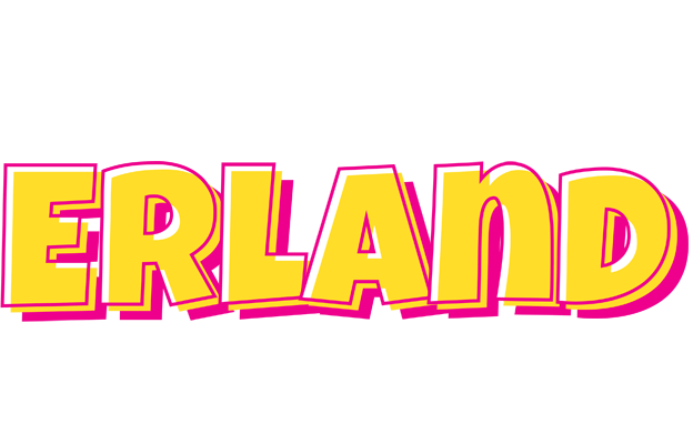 Erland kaboom logo