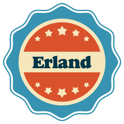 Erland labels logo