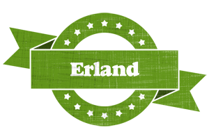 Erland natural logo