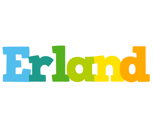 Erland rainbows logo
