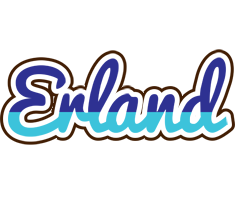 Erland raining logo