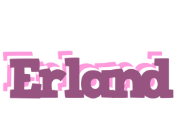 Erland relaxing logo