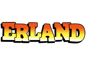 Erland sunset logo