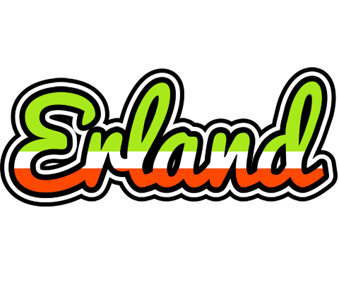 Erland superfun logo