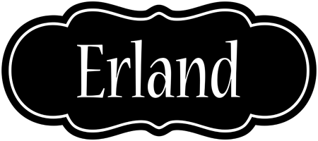 Erland welcome logo