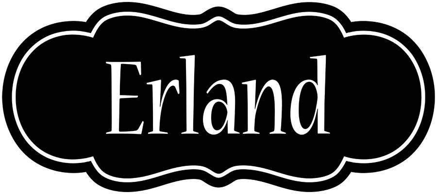 Erland welcome logo