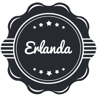 Erlanda badge logo