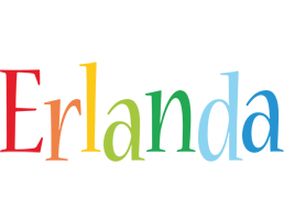 Erlanda birthday logo