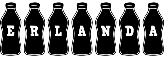 Erlanda bottle logo