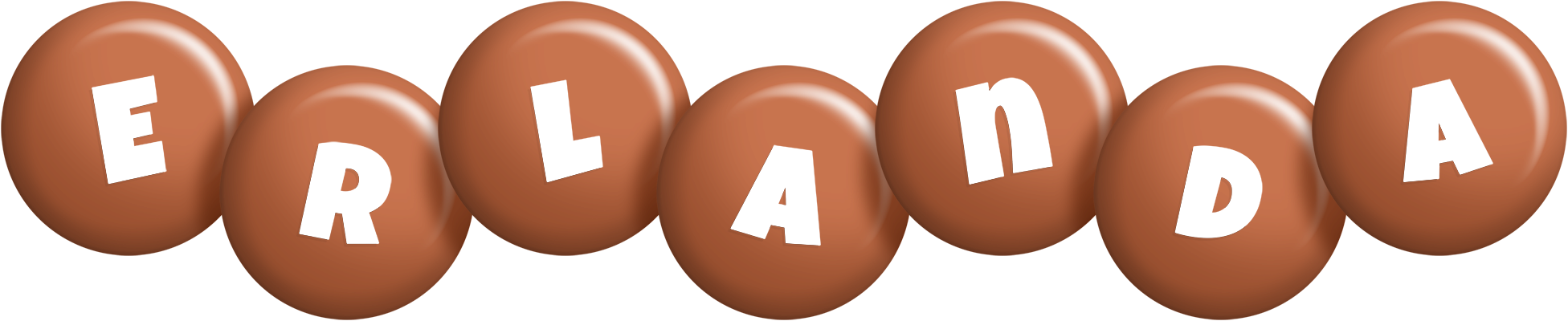 Erlanda candy-brown logo